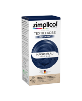 Simplicol Textilfarbe intensiv Nacht-Blau 150ml