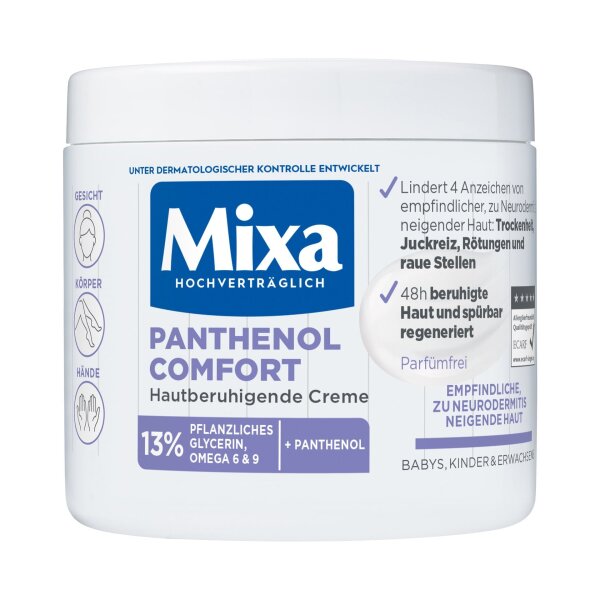 Mixa Panthenol Cream 400ml