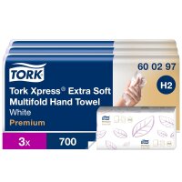 Tork Xpress Multifold-Handtücher Weiß H2...