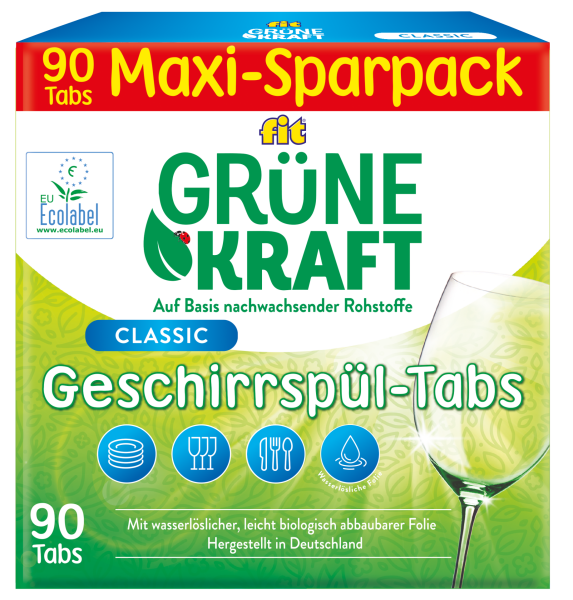Fit Grüne Kraft Maxi-Sparpack Classic 90 Tabs