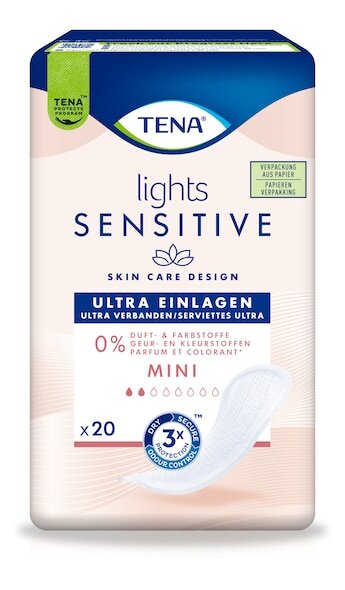 Tena lights Sensitive Ultra Einlagen Mini 20 Stück