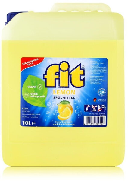 Fit Spülmittel Lemon 10 Liter