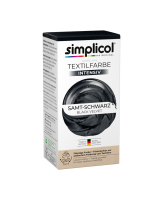 Simplicol Textilfarbe intensiv Samt Schwarz 150 ml