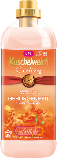 Kuschelweich Weichspüler Emotions Geborgenheit 38 WL