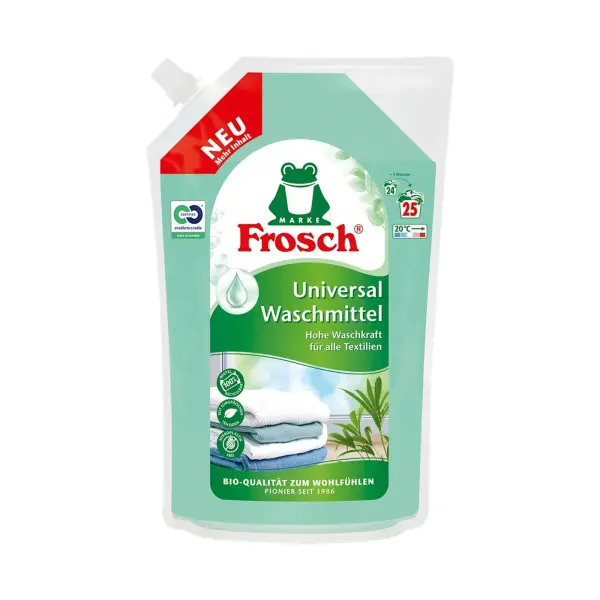 Frosch Universal Waschmittel flüssig 25WL 1,5 Liter