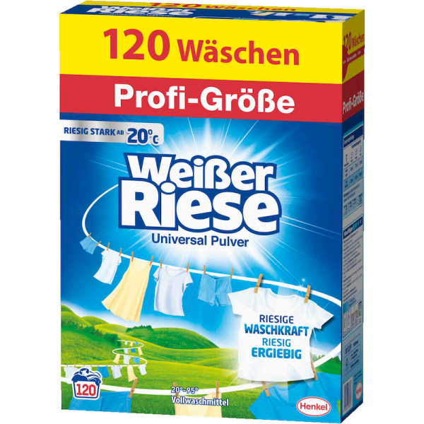 Weißer Riese Universal Pulver 120WL 6,0 kg
