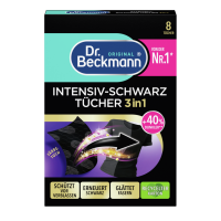 Dr. Beckmann Intensiv-Schwarz-Tücher 3in1 8 Tücher