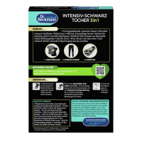 Dr. Beckmann Intensiv-Schwarz-Tücher 3in1 8 Tücher