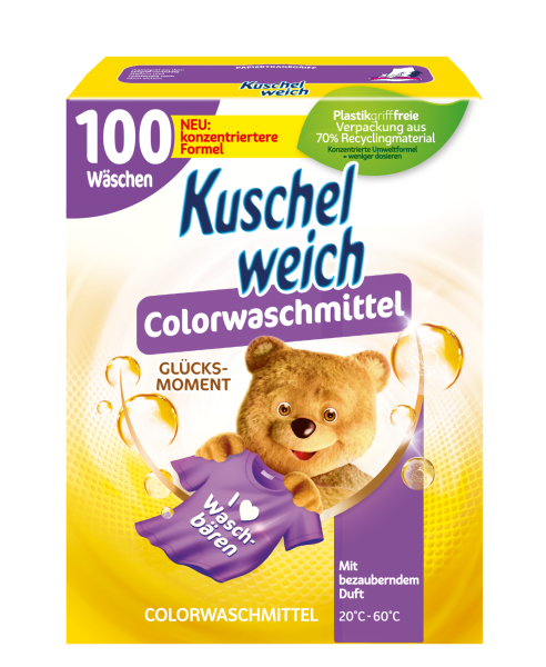 Kuschelweich Glücksmomente Colorwaschmittel 100 WL