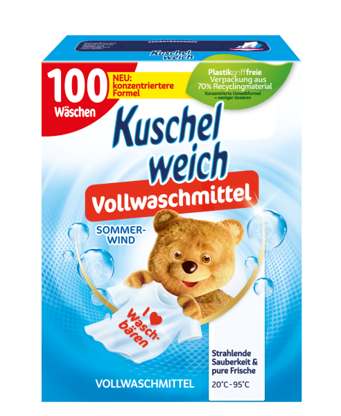 Kuschelweich Vollwaschmittel Pulver Sommerwind 100 WL