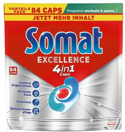 Somat EXCELLENCE 4in1 Caps 84 Stück