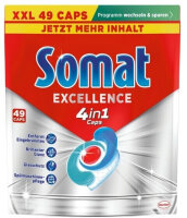 Somat EXCELLENCE 4in1 Caps XXL 49 Stück