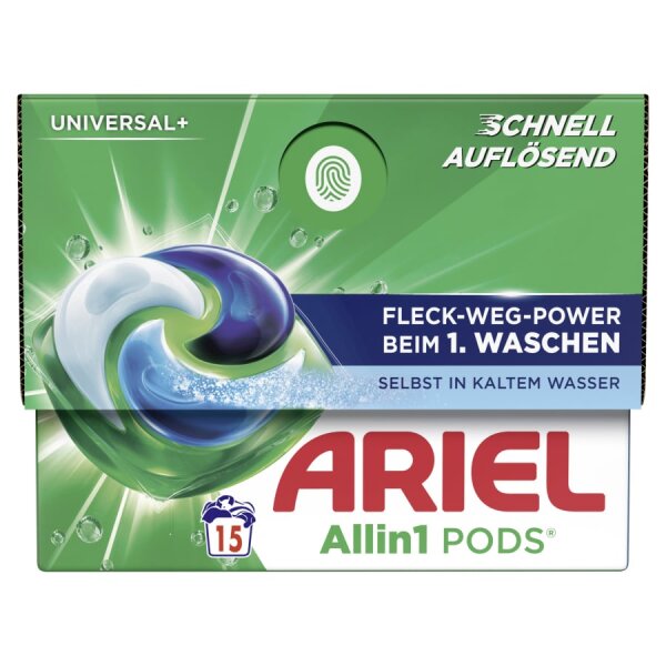 Ariel Universal All-in-1 Pods 15 WL 322,5g