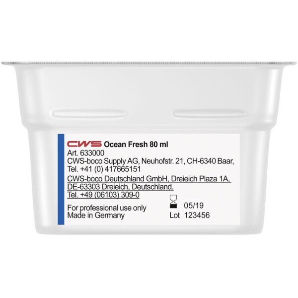CWS Nachfüllduft Ocean Fresh 8x 80ml