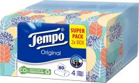 Tempo Taschentücher Duo-Box 2 x100 Tücher