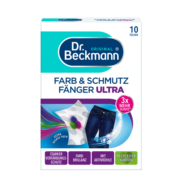 Dr. Beckmann Farb & Schmutz Fänger Ultra 10 Tücher