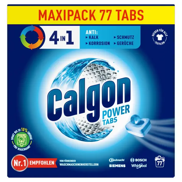 Calgon Wasserenthärter 4in1 Tabs 77 Stück