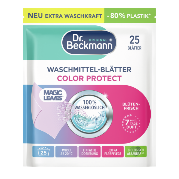 Dr. Beckmann Waschmittel-Blätter Color Protect Blütenfrische